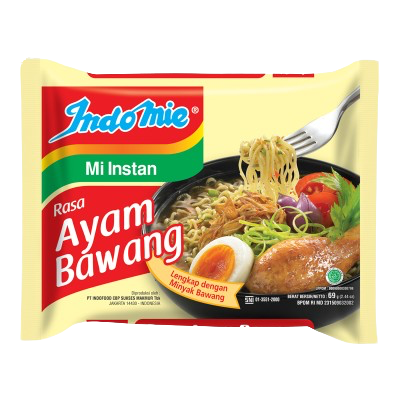 MIE INDOMIE AYAM BAWANG ( TANPA TELOR )